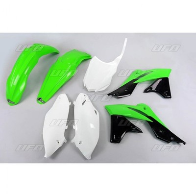 UFO Kunststoff Kit Komplettset Kawasaki KXF250 2013 2016 OEM 16 Farbe KA221E999A