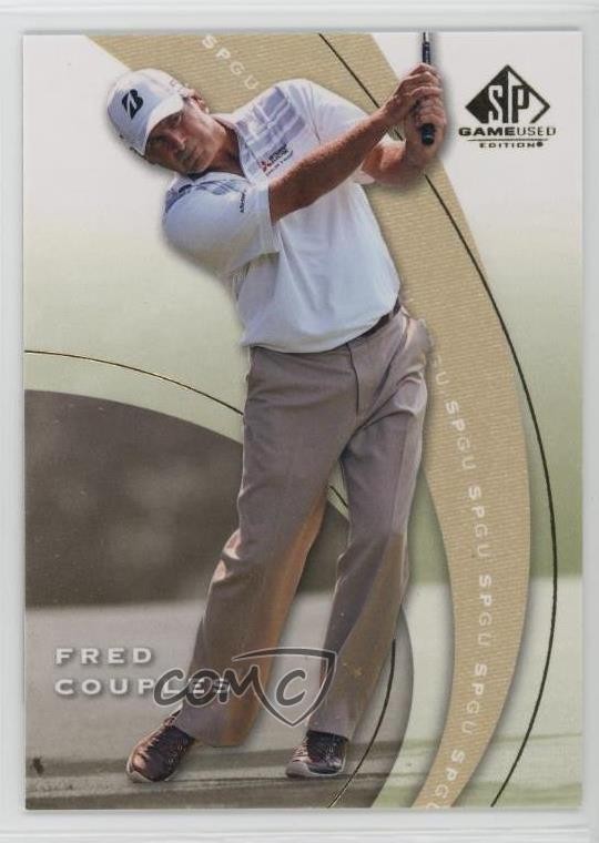 2012 SP Game Used Edition Fred Couples #6 t2b