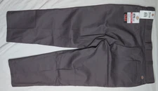 DICKIES MEN'S WORK PANTS 44x30 874 GRAY ORIGINAL CLASSIC FLEX 11874VG NWT