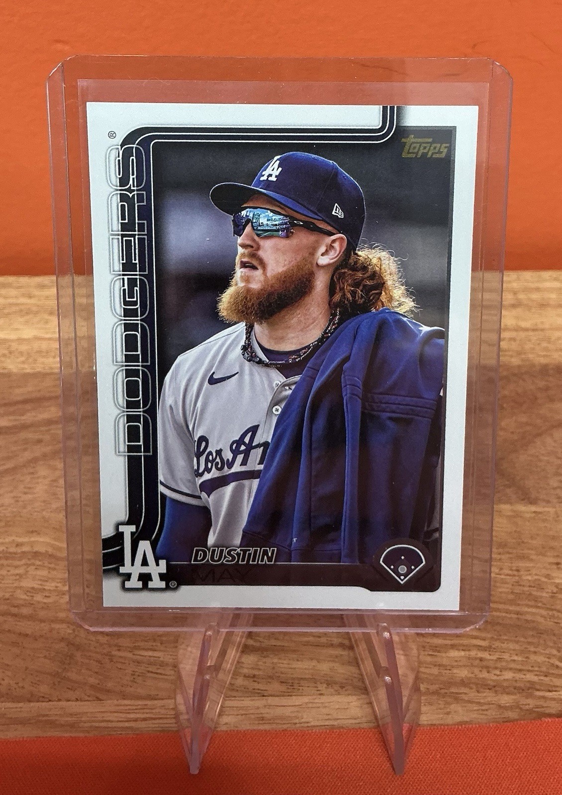 2025 Topps Update Dustin May #US70 Image Variation Golden Mirror  SSP Dodgers
