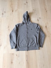 Polo Ralph Lauren Gray Full Zip Hoodie Large Pony Logo Fleece L