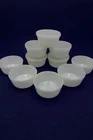 Vintage Lot of 10  Anchor Hocking Fire King Custard Cups #434 Milk Glass 6 oz.