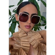 NEW Tom Ford Raphaela FT1006 Sunglasses in Ivory