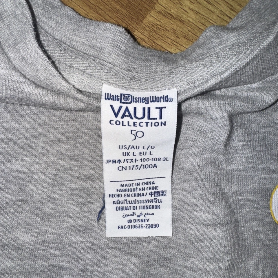 Walt Disney World Vault Collection 50th. Sudadera grande de manga larga para niños Foto 2 de 4