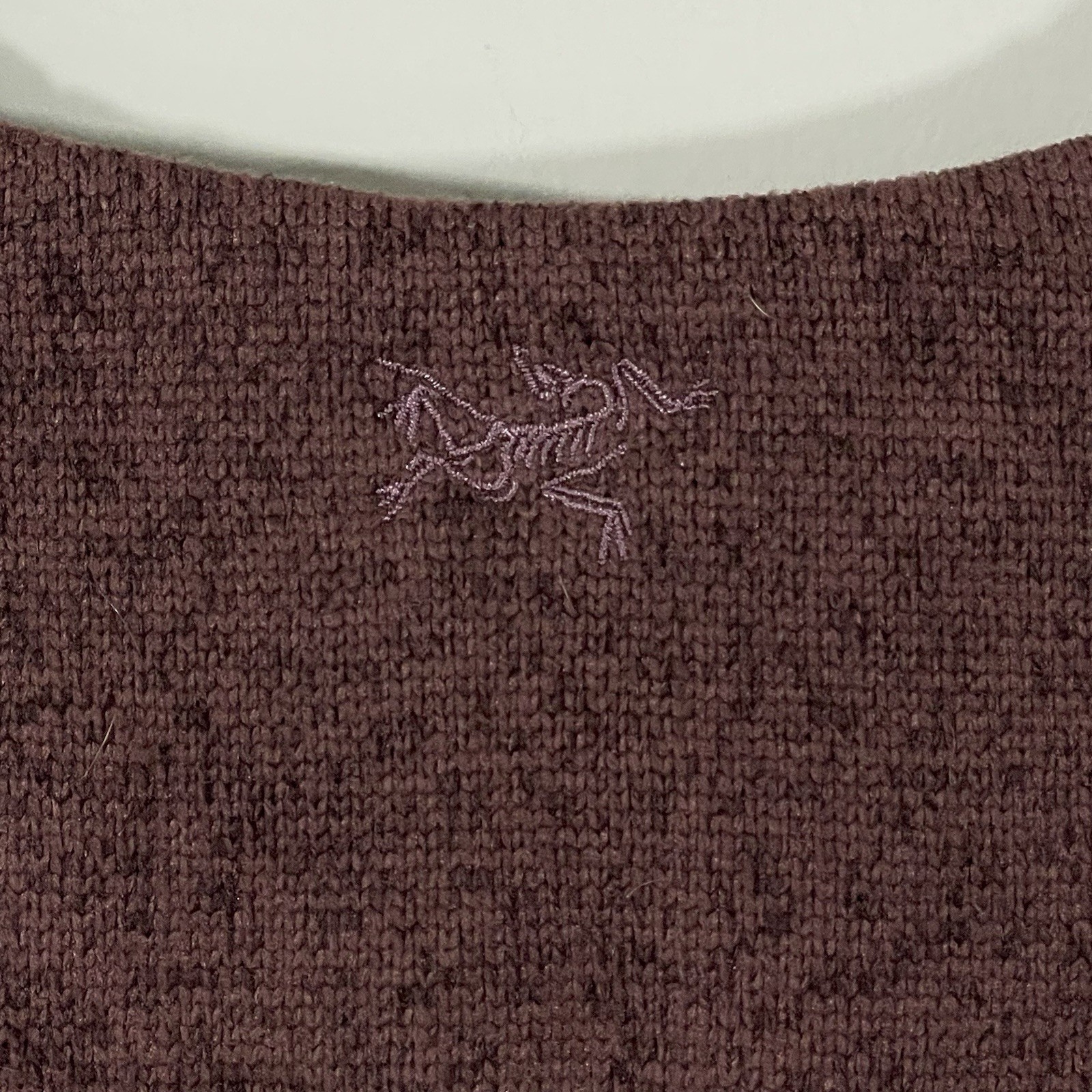 Maglione Arc'teryx Covert donna taglia media maglione maglia viola malva