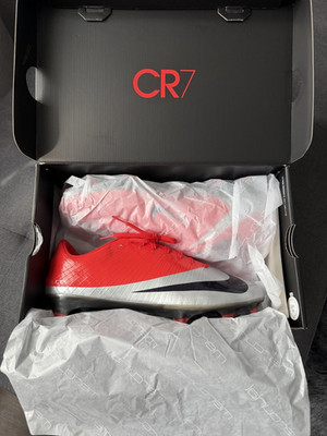 Nike Mercurial Superfly RGN FG SE EUR 45 Rot Silber Schwarz 