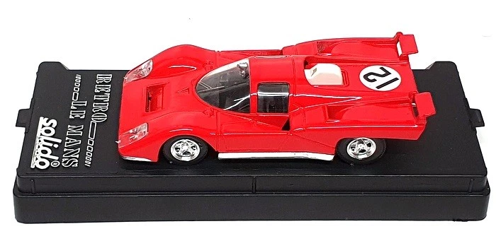 Solido escala 1/43 Diecast 2434 - Ferrari 512 M #12 Le Mans 1971 - Rojo Foto 4 de 4