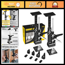 2 Pack Cabinet Jacks for Easy Installation - 360 LBS Capacity, 0-23.4" Height, L