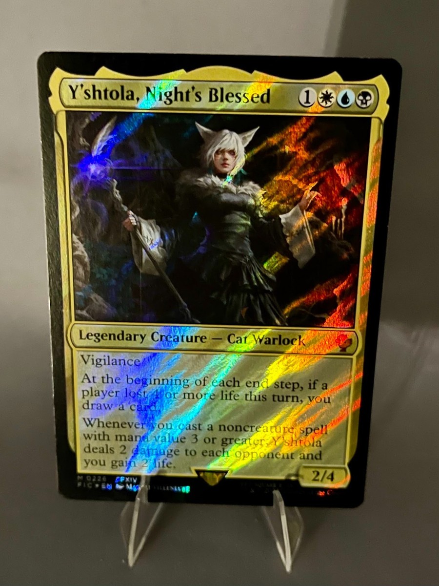 Y'shtola, Night's Blessed (Surge Foil) FIC #226 - MTG Commander