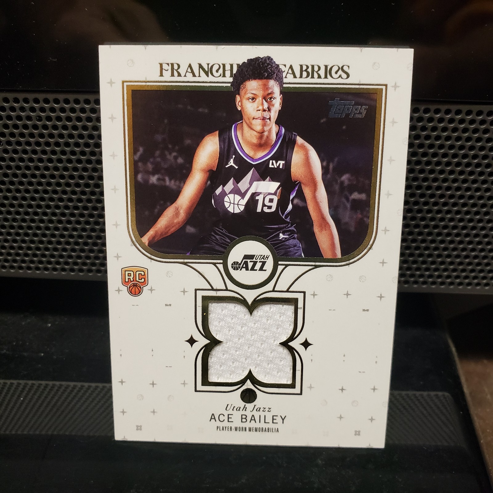 2025-26 Topps - Franchise Fabrics Ace Bailey #FF-AB (MEM, RC)
