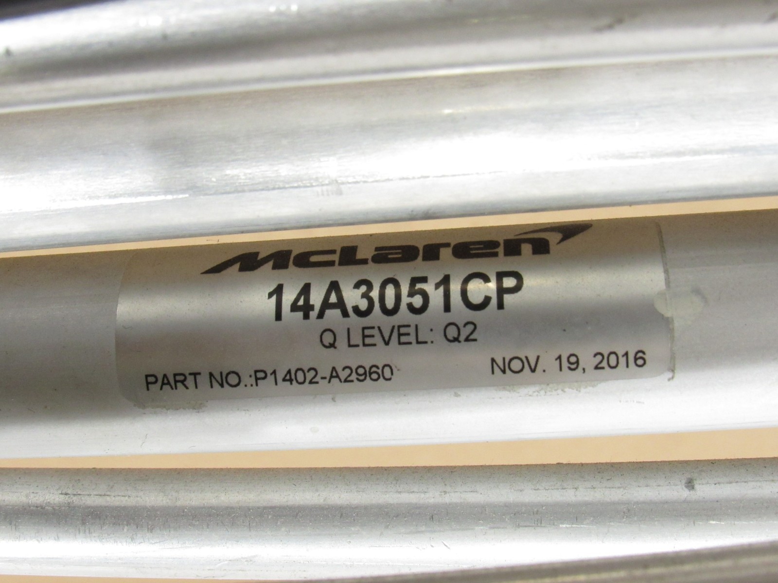 McLaren 720S 720 2018 Complete Under Body Car Cooling Tube Hose Line 17-20 ;:O