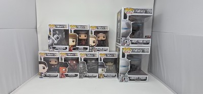 Fallout 4 Funko Pop Lot Of 9 Fallout Hancock Power Armor Valentine & More