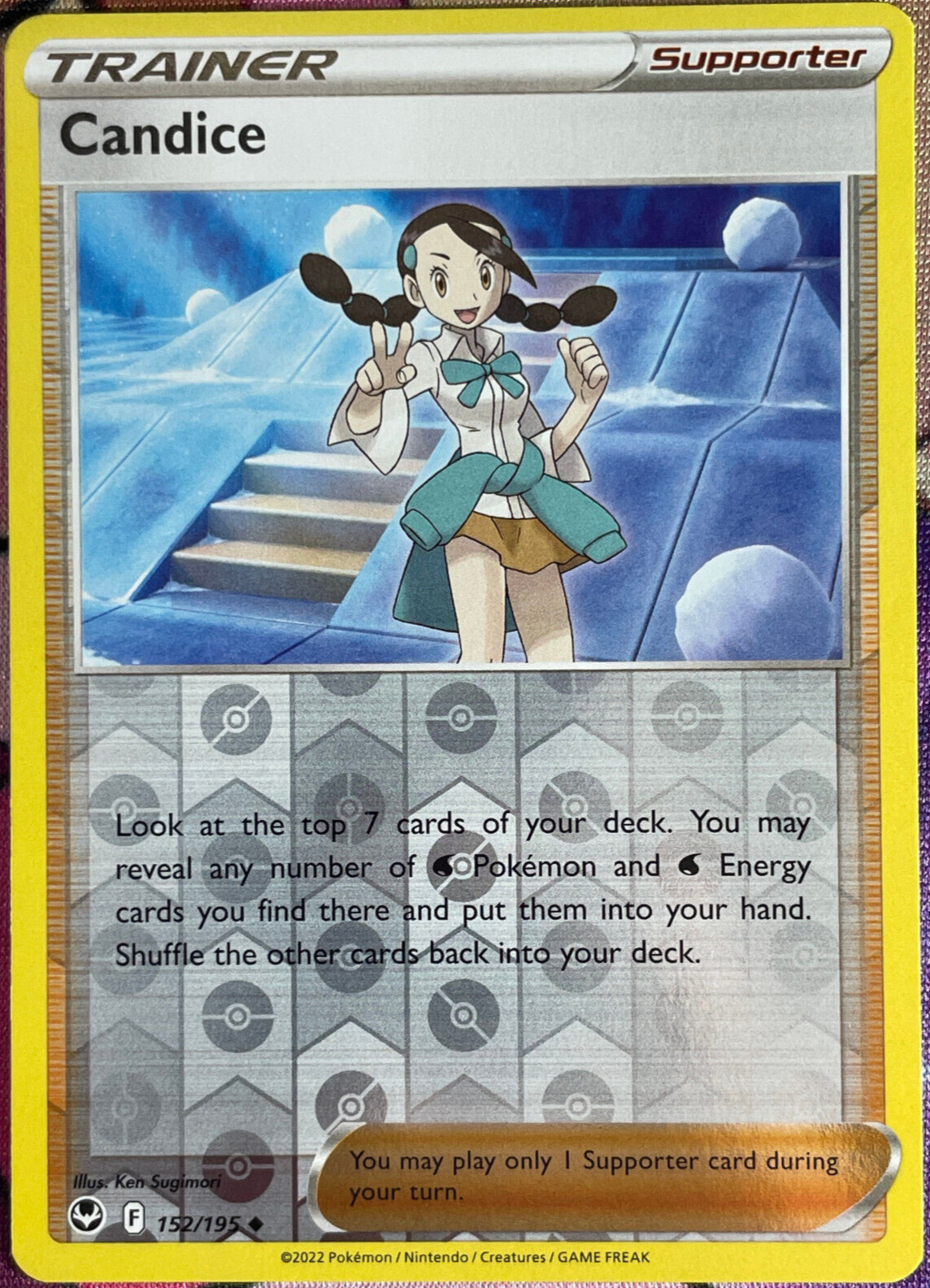 Candice Reverse Holo - 152/195 - Silver Tempest Pokemon 2022
