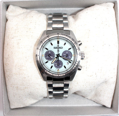 Seiko Prospex SBDL129 SPEEDTIMER Solar Chronograph Analog Opal Grün Herrenuhr