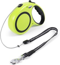 30FT Retractable Dog Leash 30 FT  360  Tangle-Free 360"L x 1.7"W, Green
