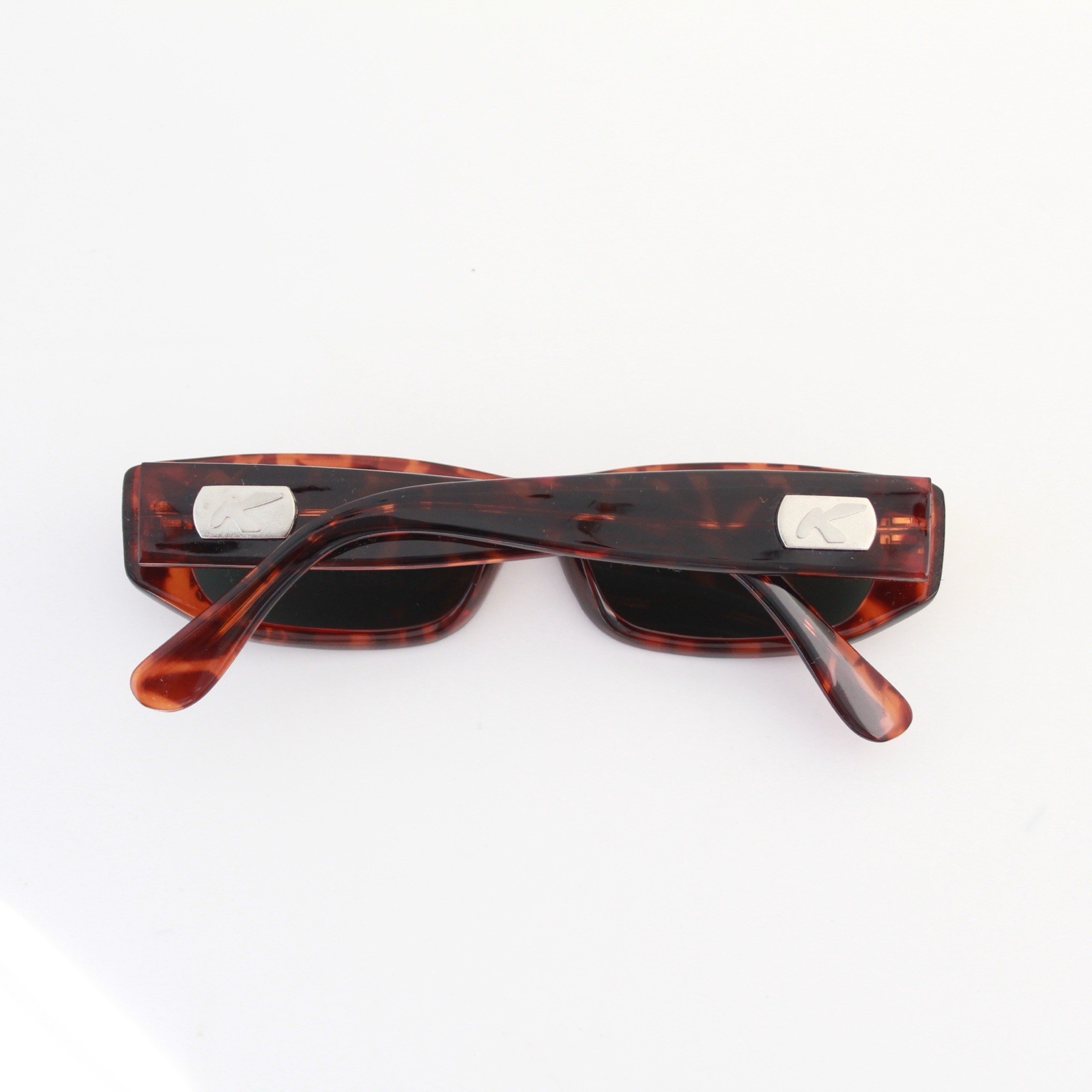 Vintage Tortoise Rectangle Sunglasses Classic Gen… - image 3