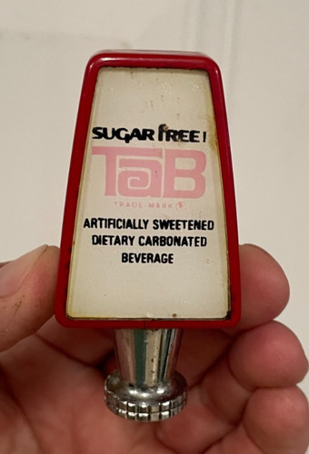Vgt Sugar Free Tab & Coca Cola Soda Fountain Handle Collectible