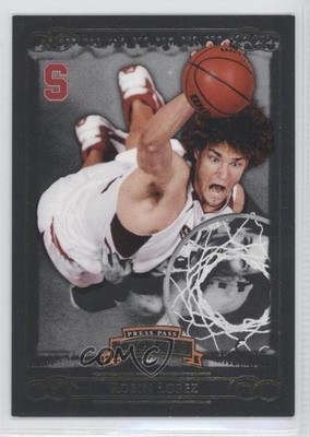 2008-09 Press Pass Legends Gold 58/99 Robin Lopez #25 Rookie RC e5r