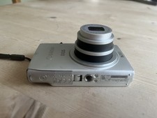 Canon IXUS 125HS Digital Camera Silver For Parts Only Not Working