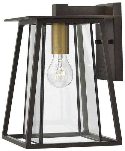 Hinkley Walker 12 1/4" High Bronze Outdoor Wall Light - Picture 1 of 5