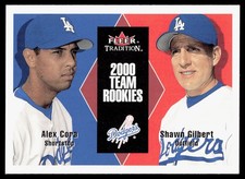 2000 Fleer Tradition Update #U110 Alex Cora RC Rookie Card Dodgers. rookie card picture