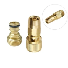 Expandable Garden Hose Repair Kit, Set of Brass Flexible Garden Hose Repair F...