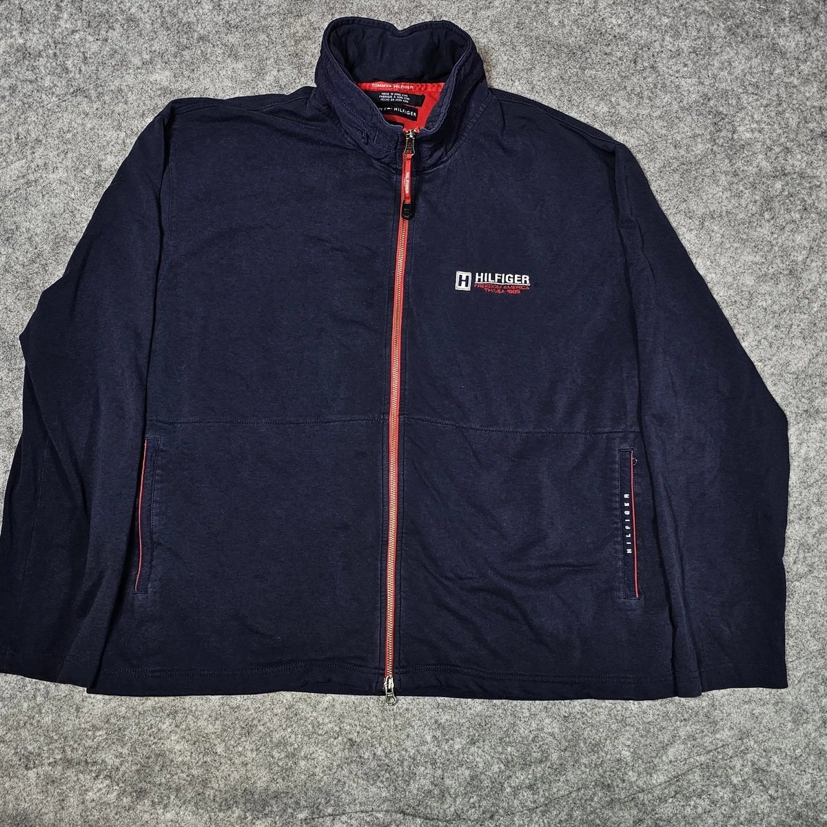 Tommy Hilfiger Hoodies & Sweatshirts for Men with Vintage Full Zip 
