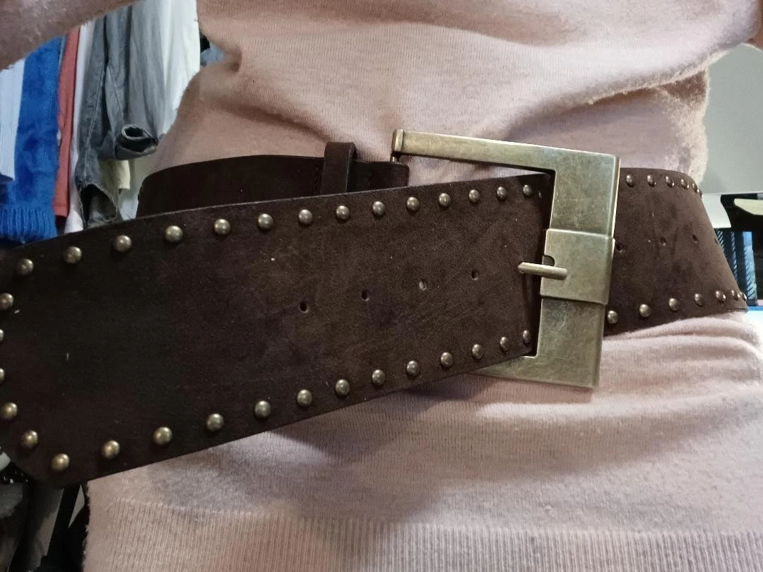 Suede Wide Belts for Women for sale | eBay