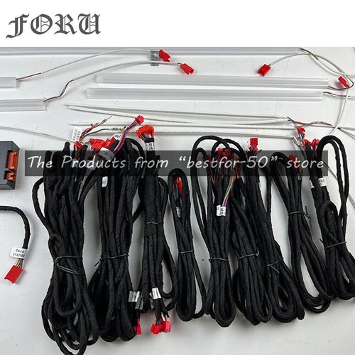 11 Colors For BMW X5 X6 F15 F16 2014-2018 Interior LED Strips Ambient Lighting - Picture 3 of 9