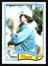 1982 Topps #136 Don Strock