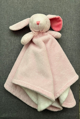 Blankets & Beyond Hase rosa pink Schleife Schmusetuch Schnuffeltuch Kuscheltuch