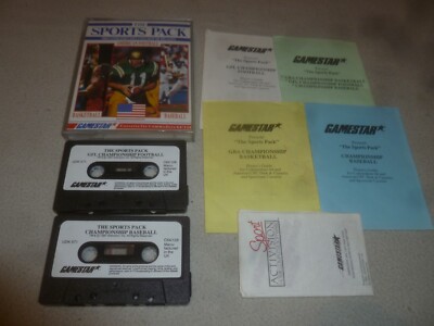 JEUX COMMODORE 64 3 cassettes pancho corman tic tac toe EUR 20,00 - FR