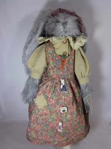 Rabbit Plush Crafting Quilting Bunny Stuffed Animal Bunch O Bunnies Enesco - 第 1/12 張圖片