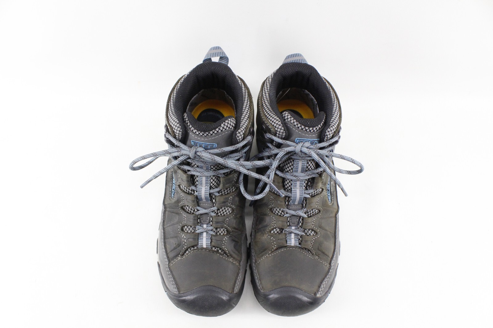 Stivali impermeabili Keen Targhee III Mid grigio blu 1023040 donna taglia 8 US