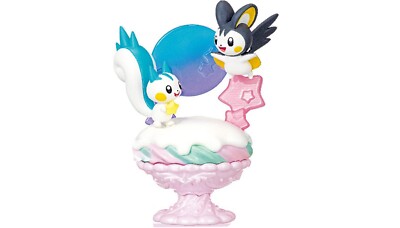 Pokemon Scarlet Violet Pichirisu & Emolga Yummy Sweets Toy Figure Figurine Anime