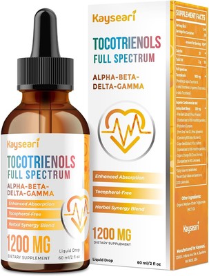 Full Spectrum of Tocotrienols Supplement 1200mg- Tocotrienol Vitamin E... 