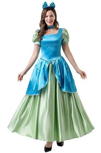 Adult Child Drizella Costume Princess Anastasia Girls Cosplay Halloween Costume - Picture 57 of 72