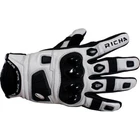 Richa Rock Leather Black White