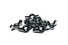 (500) #10-24 WING NUTS -COARSE THREAD- ZINC