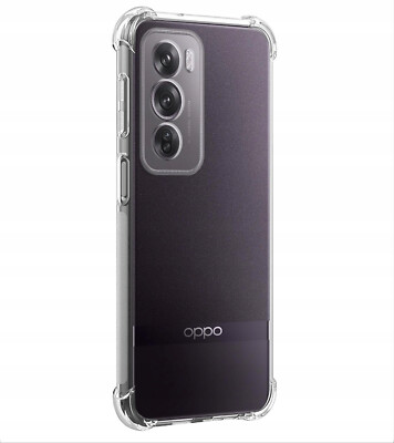 FÜR OPPO RENO 12 - SHOCK PROOF 1,5 MM Back Case Etui Schutz Hülle Handy Kanten