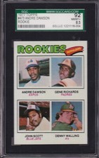 1977 Topps #473 ANDRE DAWSON (RC-HOF) SGC 92 NM/MT+ 8.5 Montreal EXPOS CENTERED