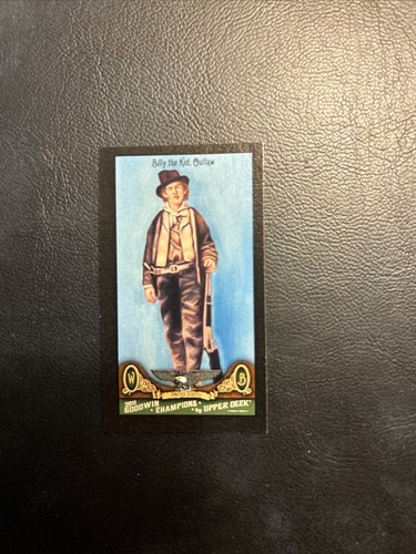 B39 2011 upper deck Goodwin champions mini black￼ #108 Billy The Kid  Lady Luck