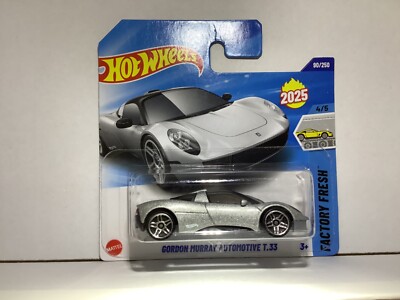 NEU! Hot Wheels 2025 Mainline 90/250 Gordon Murray Automotive T.33 ungeöffnet!