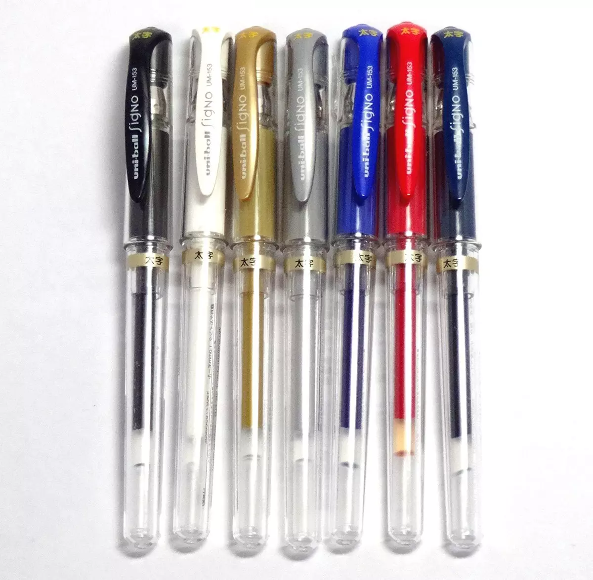 Uni-Ball White Signo Broad Gel Impact Pen