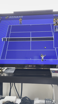 Konamic Tennis Nintendo Famicom Disk System Konami 1988 KDS-TNI