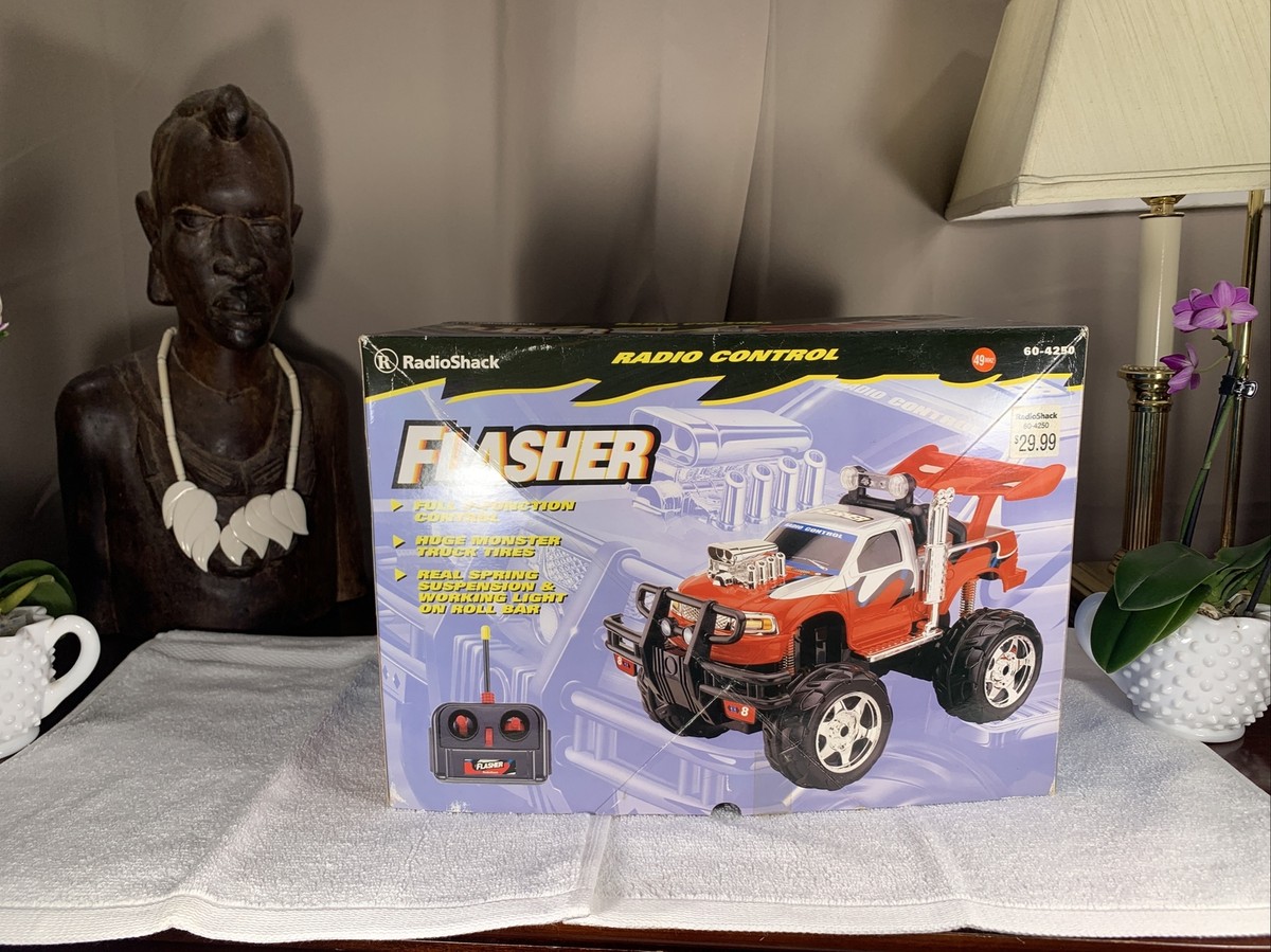 Vintage Radio Shack Flasher RC Truck Radio Control 60-4250 Truck