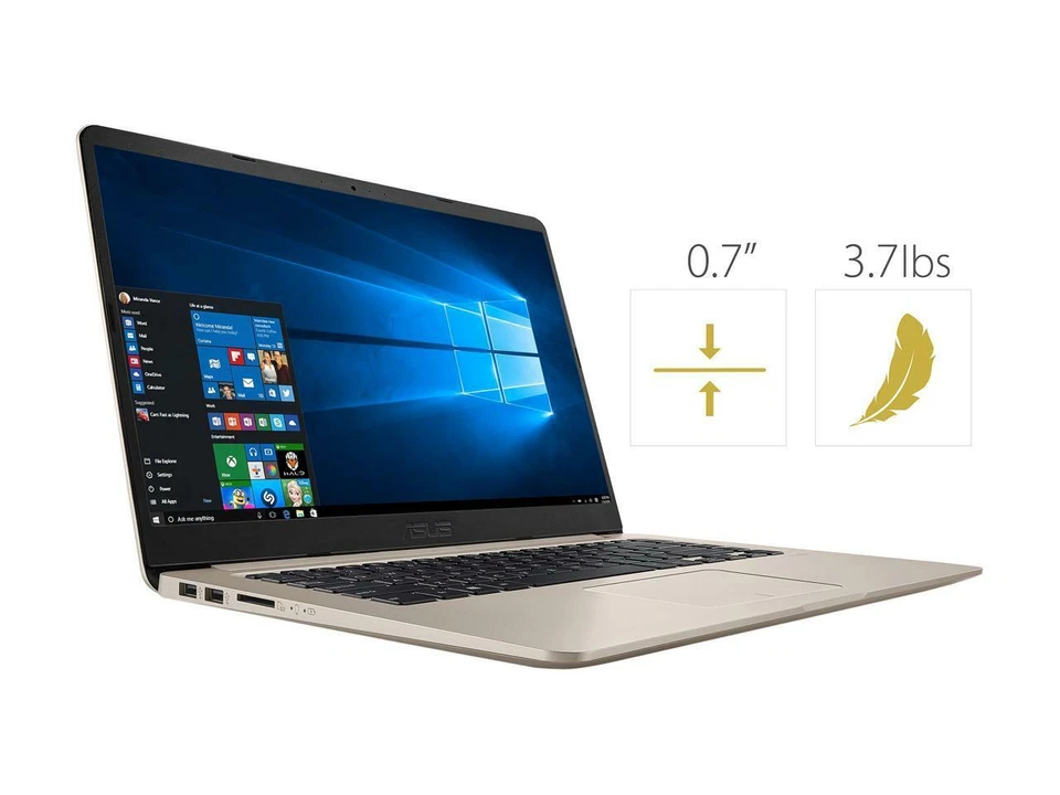 Asus VivoBook S15 i7-8550U 16GB 128GB SSD+1TB 1920x1080 Win 11 Office 2021 - Image 2 of 4