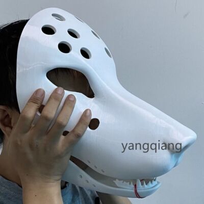 Fursuit Husky Fox (3D Printed Skull) Party Fur Role-playing Beast Design Model