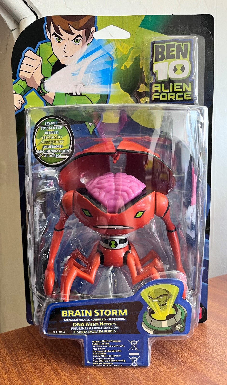 Ben 10 Alien Force DNA Alien Heroes - Brain Storm
