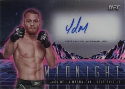 2024 Topps Midnight UFC - Jack Della Maddalena #HS-JDM for sale | eBay